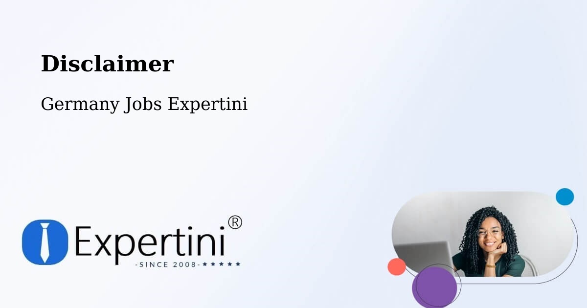 Disclaimer – Aurich - Germany Jobs Expertini
